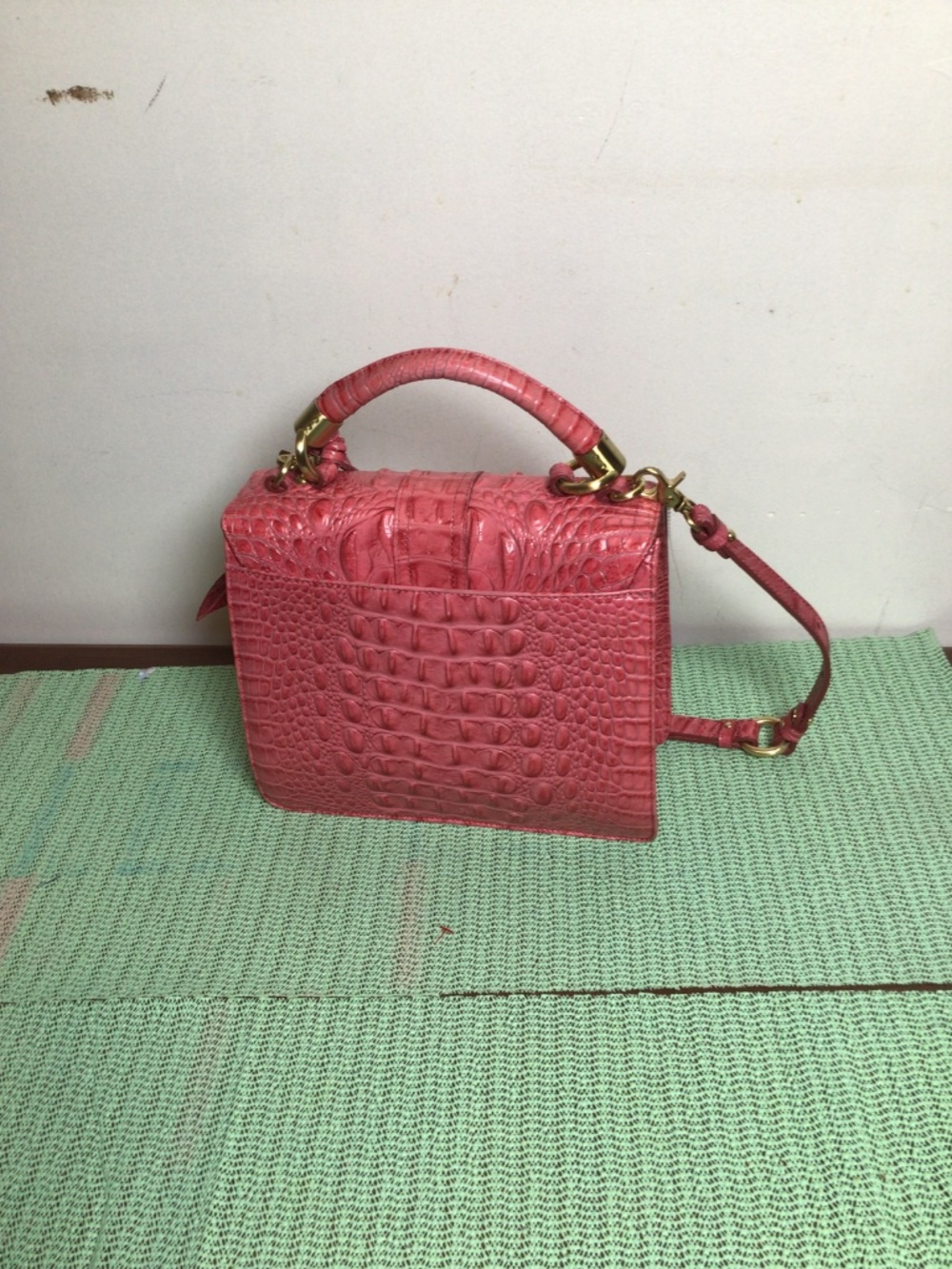 Brahmain Cor embossed with rosette tassels with GOLDTONE accent - Picture 5 of 12